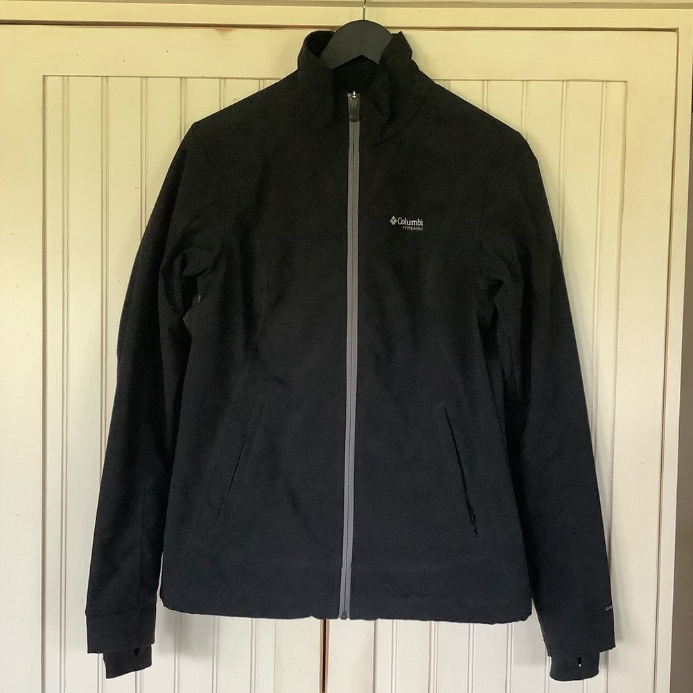 Columbia Titanium Omni-Shield Water Resistant Jacket Sz M EUC